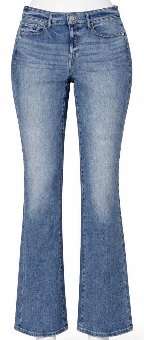 Lucky Brand Women’s Bootcut Jeans Mid Rise 14 / 32A Medium Wash Stretch 5 Pocket